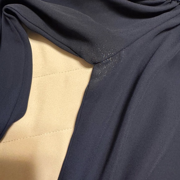 Elegant Dark Navy Women's Top - Picture 8 of 10